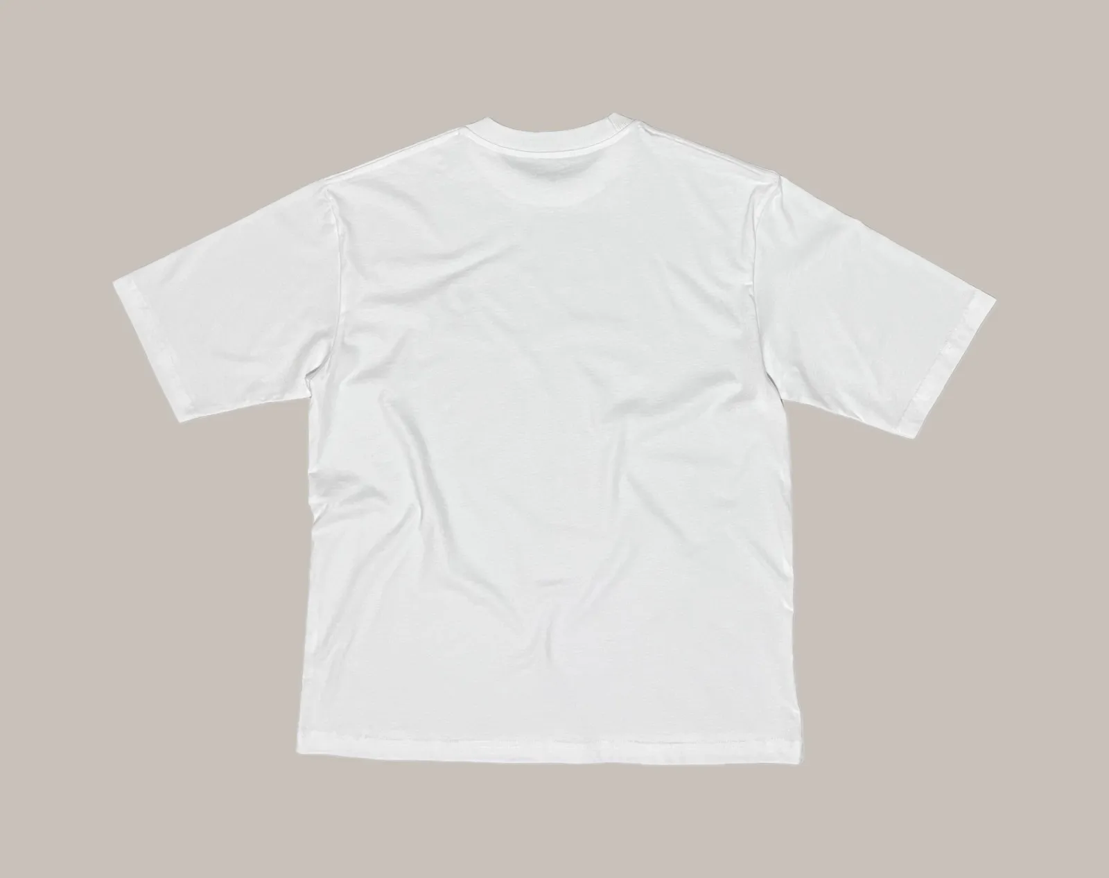 M.AA.R CLASSIC LOGO OVERSIZED TEE white