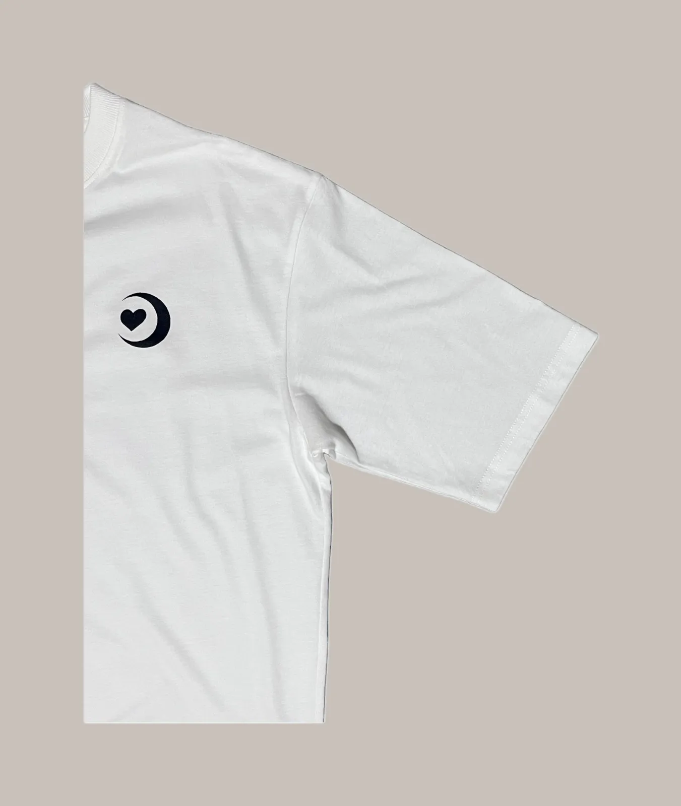 M.AA.R LOGO OVERSIZED TEE white