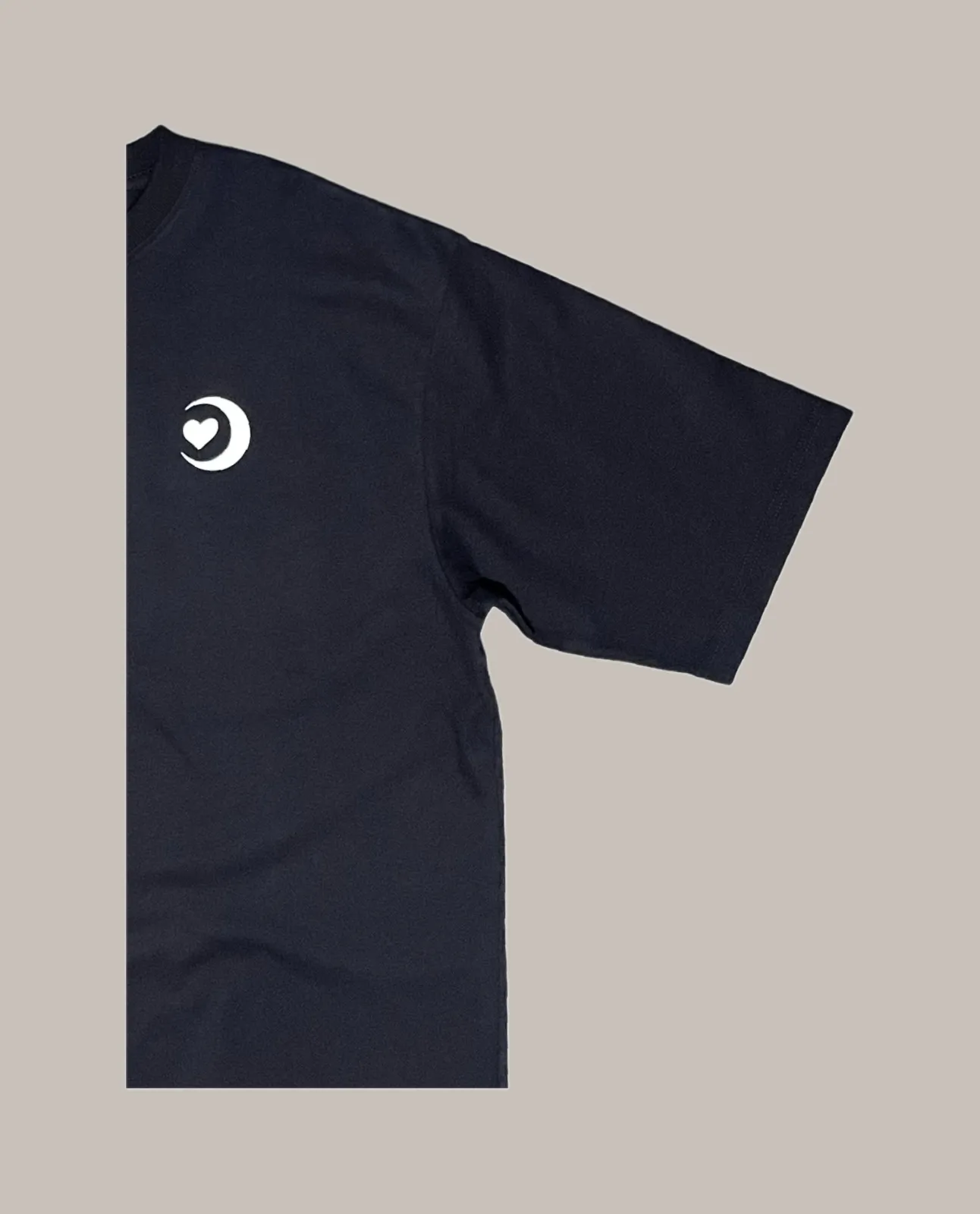 M.AA.R LOGO OVERSIZED TEE black