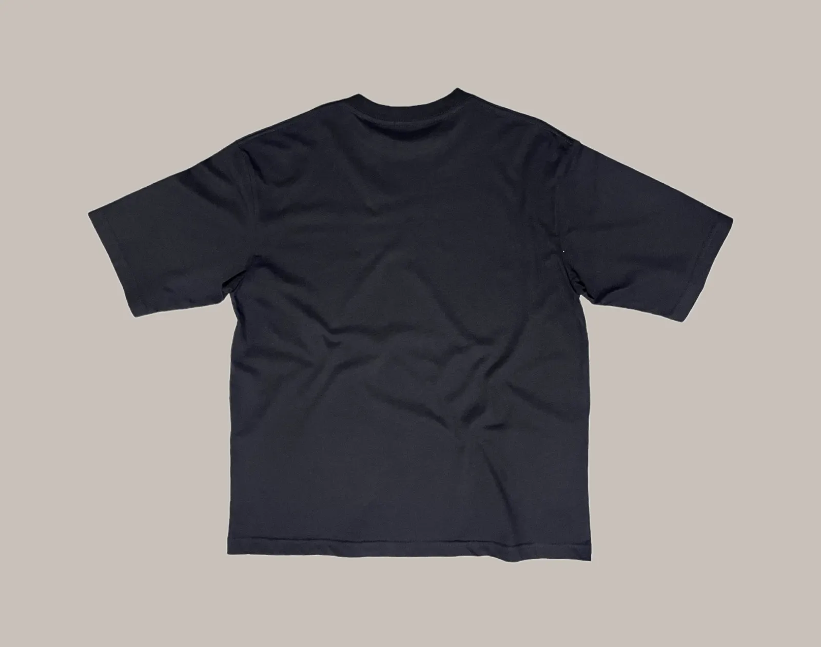 ARCHIVE LOGO OVERSIZED TEE black