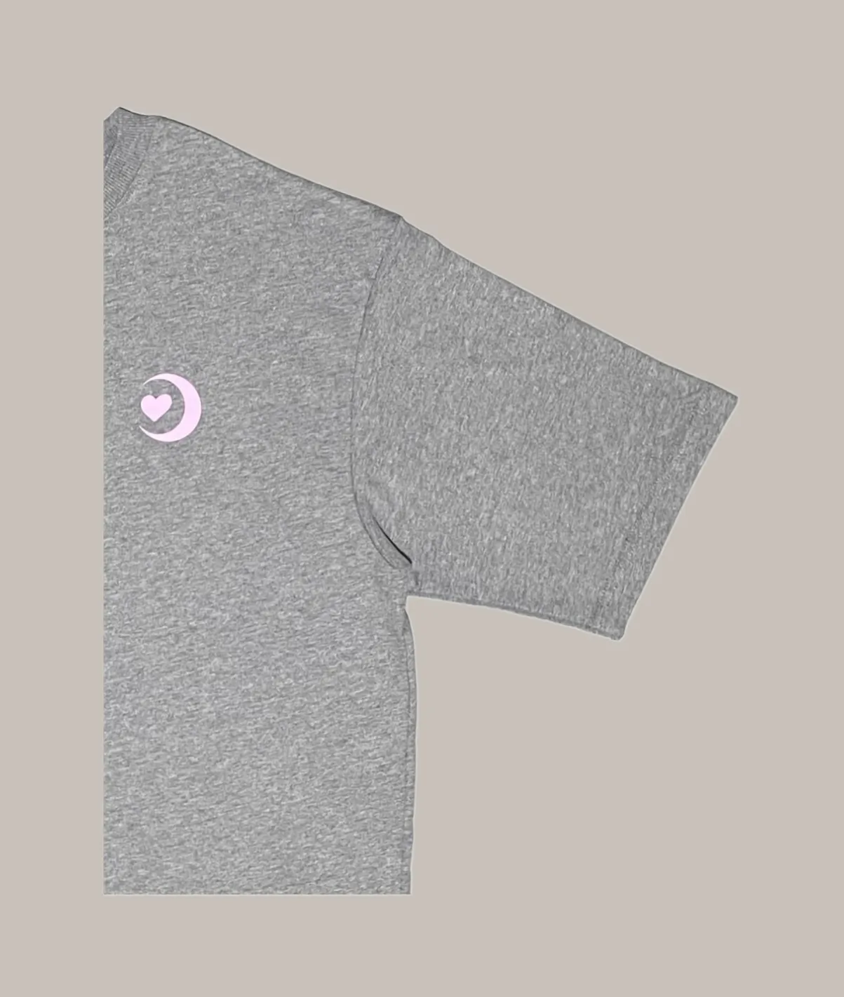 M.AA.R LOGO OVERSIZED TEE  top dyed gray 